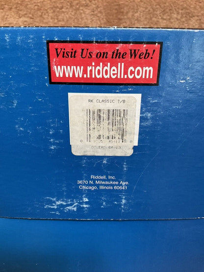 Riddell Kra-Lite RK2 Football Helmet NWT In Box 1961 Houston Oilers AFL Champs! Sports Mem, Cards & Fan Shop:Fan Apparel & Souvenirs:Football-NFL Riddell   