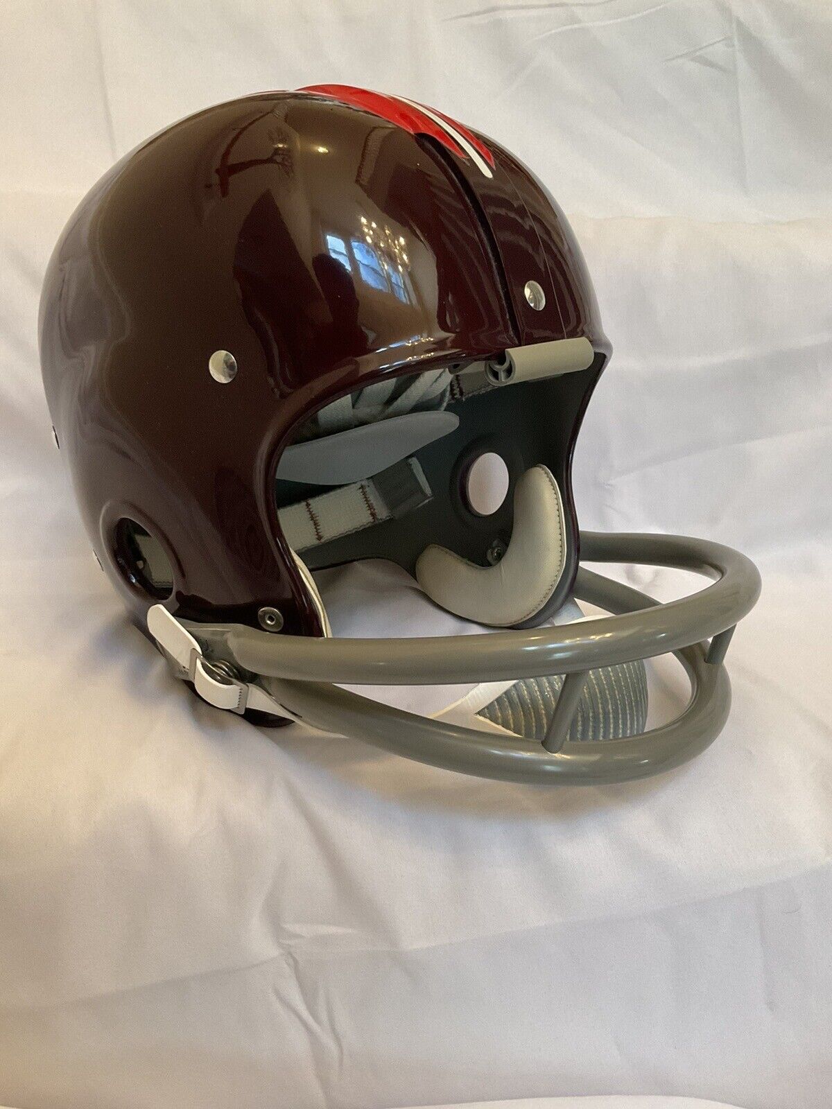 Riddell Kra-Lite RK2 Football Helmet 1964 Washington Redskins Feather Jurgensen Sports Mem, Cards & Fan Shop:Fan Apparel & Souvenirs:Football-NFL Riddell