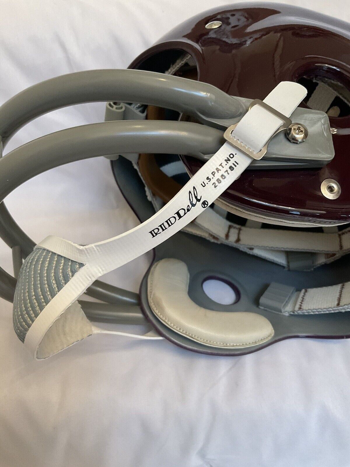 Riddell Kra-Lite RK2 Football Helmet 1964 Washington Redskins Feather Jurgensen Sports Mem, Cards & Fan Shop:Fan Apparel & Souvenirs:Football-NFL Riddell