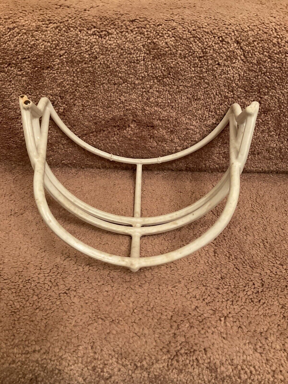 Vintage White Schutt 1980 Double Wire NOP Green Dot XL Football Helmet Facemask Sporting Goods:Team Sports:Football:Clothing, Shoes & Accessories:Helmets & Hats Schutt