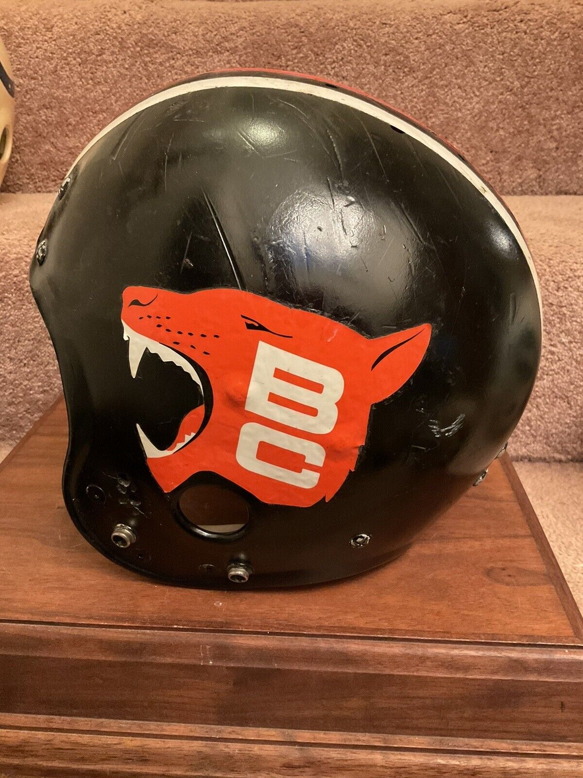columbia lions football helmet British Columbia B. C. Lions Vintage RARE Rawlings Air-Flow UWH Footba – WESTBROOKSPORTSCARDS