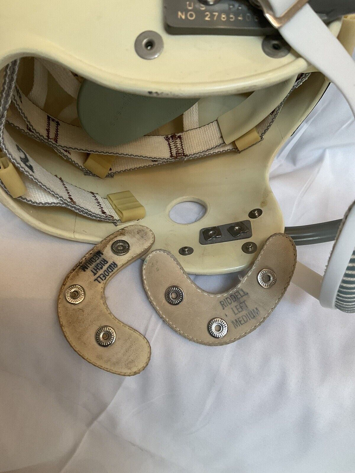 Vintage Riddell Kra-Lite TK2 Football Game Helmet Philadelphia Eagles Gabriel Sports Mem, Cards & Fan Shop:Fan Apparel & Souvenirs:Football-NFL Riddell