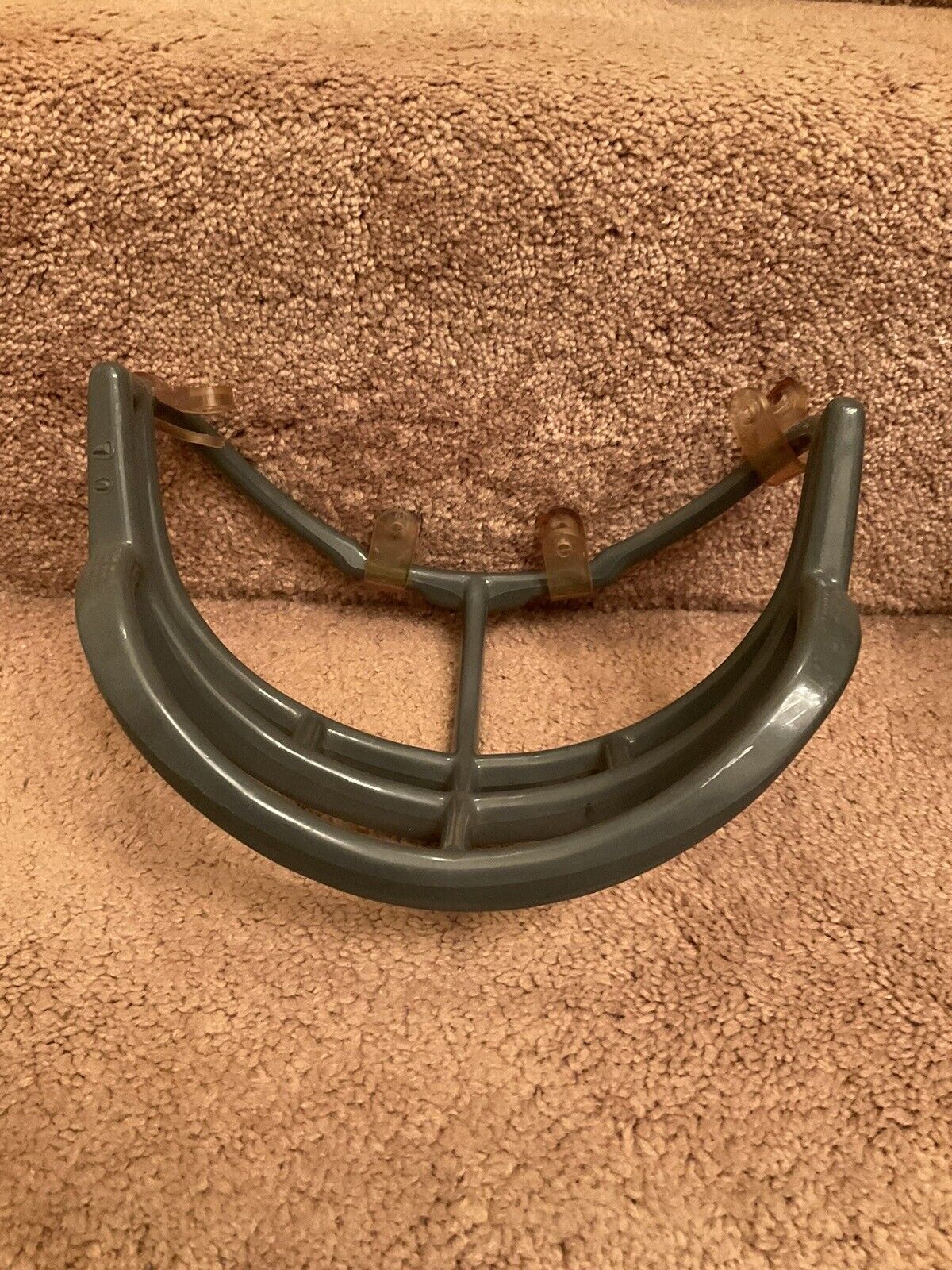 Vintage Dark Gray RIddell 1990 DoubleWire Kra-Lite NOP Football Helmet Facemask2 Sporting Goods:Team Sports:Football:Clothing, Shoes & Accessories:Helmets & Hats Riddell