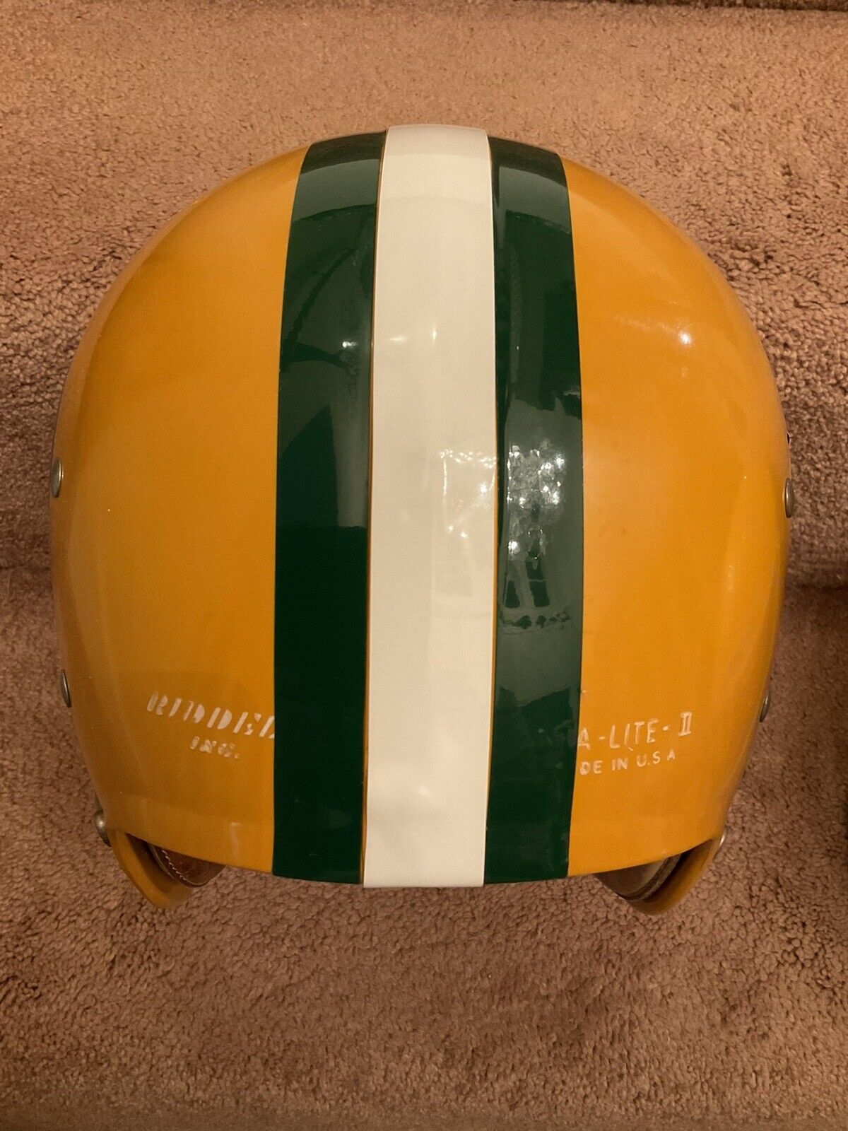 Vintage Riddell Kra-Lite II Football Helmet 1972 Green Bay Packers Sports Mem, Cards & Fan Shop:Fan Apparel & Souvenirs:Football-NFL Riddell