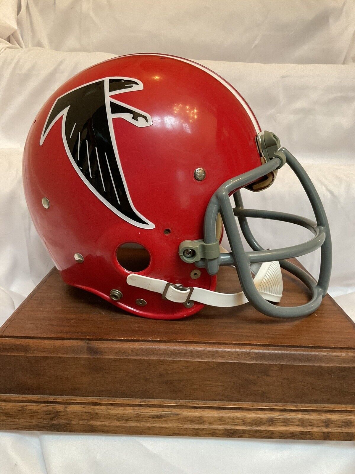 Vintage Riddell Kra-Lite II Football Helmet Atlanta Falcons Tommy Nobis Sports Mem, Cards & Fan Shop:Fan Apparel & Souvenirs:Football-NFL Riddell