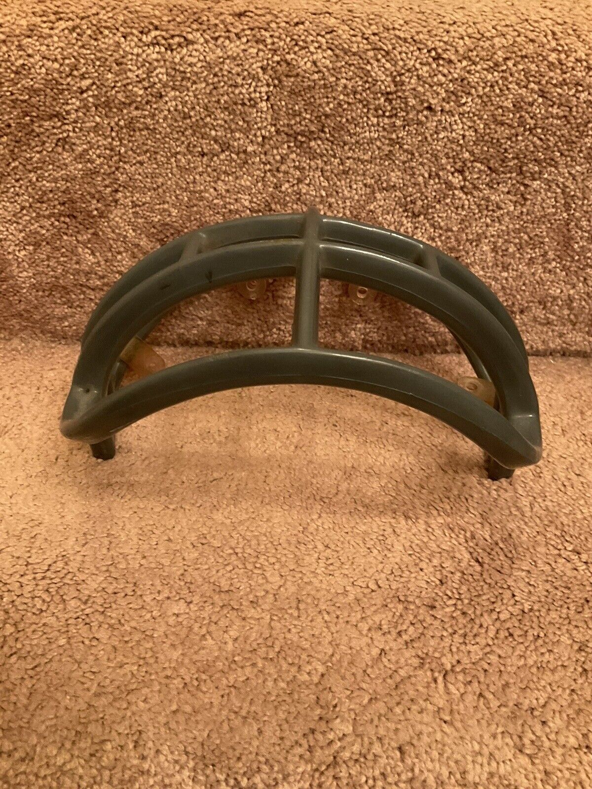 Vintage Dark Gray RIddell 1990 DoubleWire Kra-Lite NOP Football Helmet Facemask2 Sporting Goods:Team Sports:Football:Clothing, Shoes & Accessories:Helmets & Hats Riddell