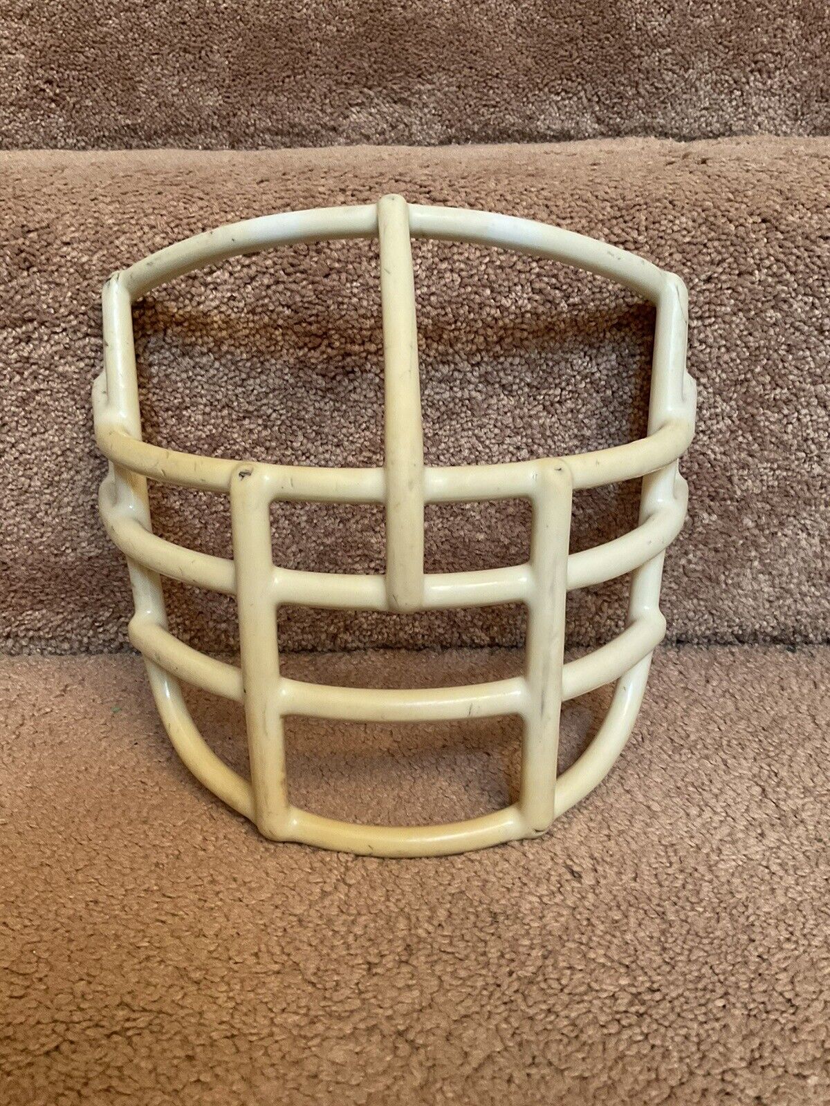 Vintage Riddell 1980s NJOP Football Helmet Lineman White 2-Dot Facemask USFL Sporting Goods:Team Sports:Football:Clothing, Shoes & Accessories:Helmets & Hats Riddell