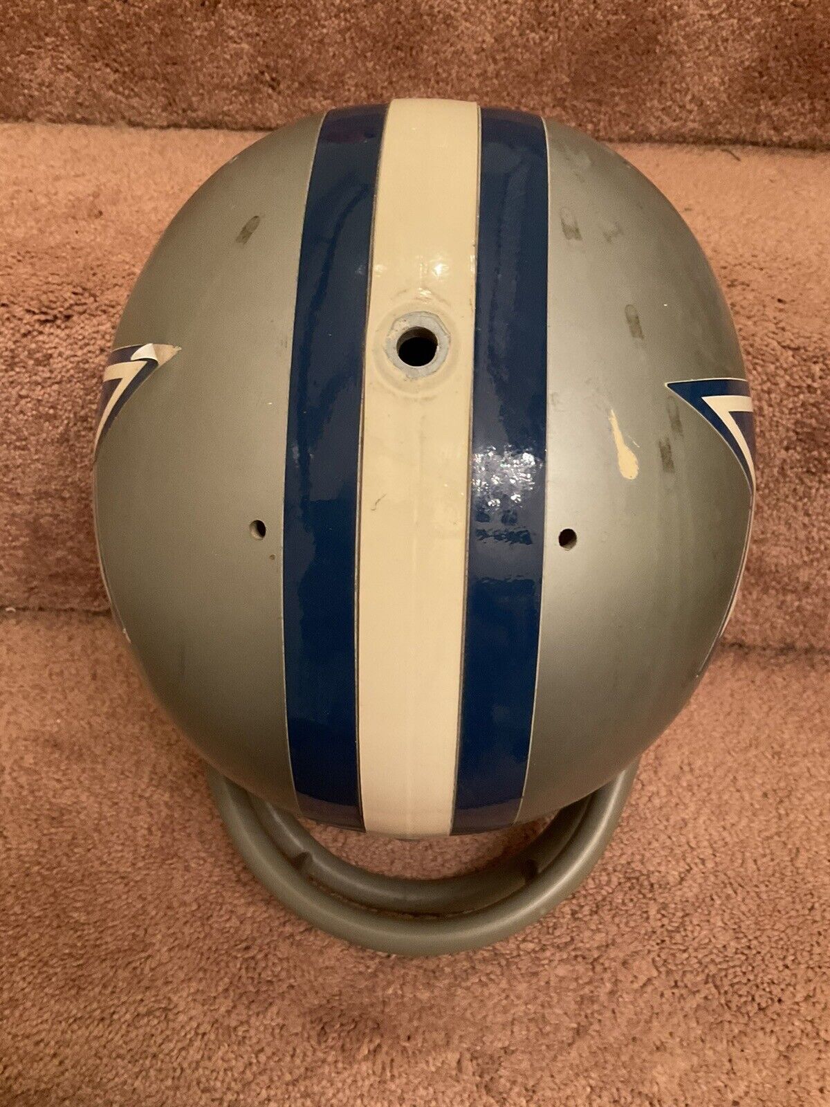 Original Riddell 1970 Dallas Cowboys Kra-Lite-8 TK2 Game Football Helmet Rare Sports Mem, Cards & Fan Shop:Fan Apparel & Souvenirs:Football-NFL Riddell