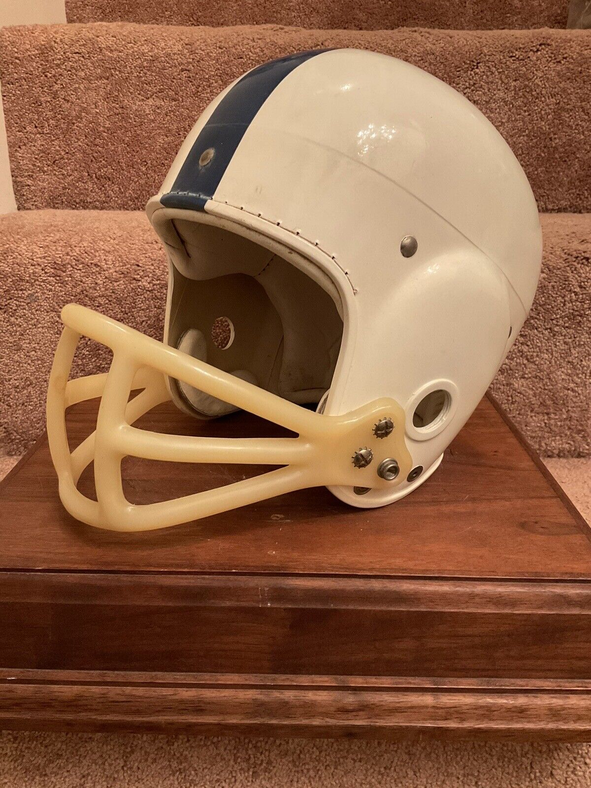 Vintage Original Rawlings Cy-Co-Lite HC-14 Suspension Football Helmet Spitter Sports Mem, Cards & Fan Shop:Fan Apparel & Souvenirs:Football-NFL Rawlings