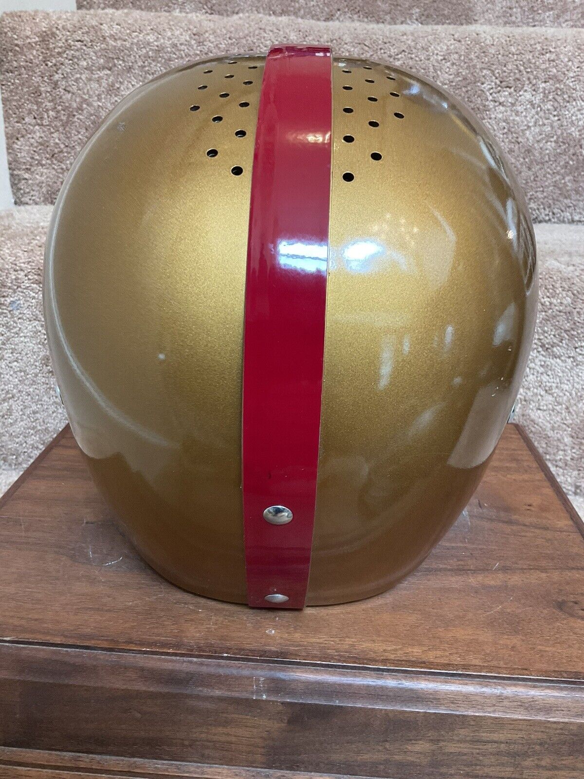 Custom 1952 Washington Redskins RT2 Suspension Football Helmet Sammy Baugh Sports Mem, Cards & Fan Shop:Autographs-Original:Football-NFL:Helmets WESTBROOKSPORTSCARDS