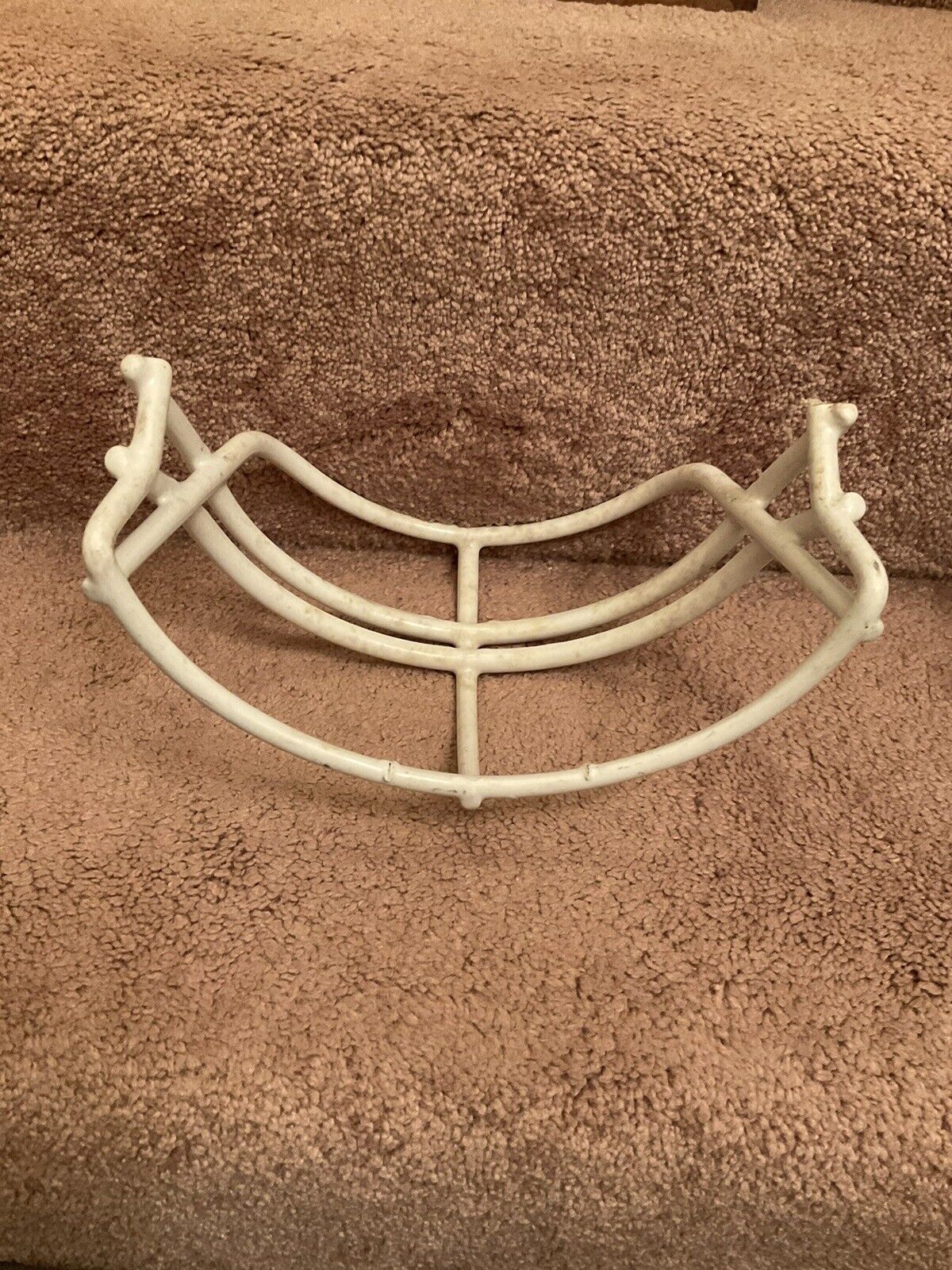 Vintage White Schutt 1980 Double Wire NOP Green Dot XL Football Helmet Facemask Sporting Goods:Team Sports:Football:Clothing, Shoes & Accessories:Helmets & Hats Schutt