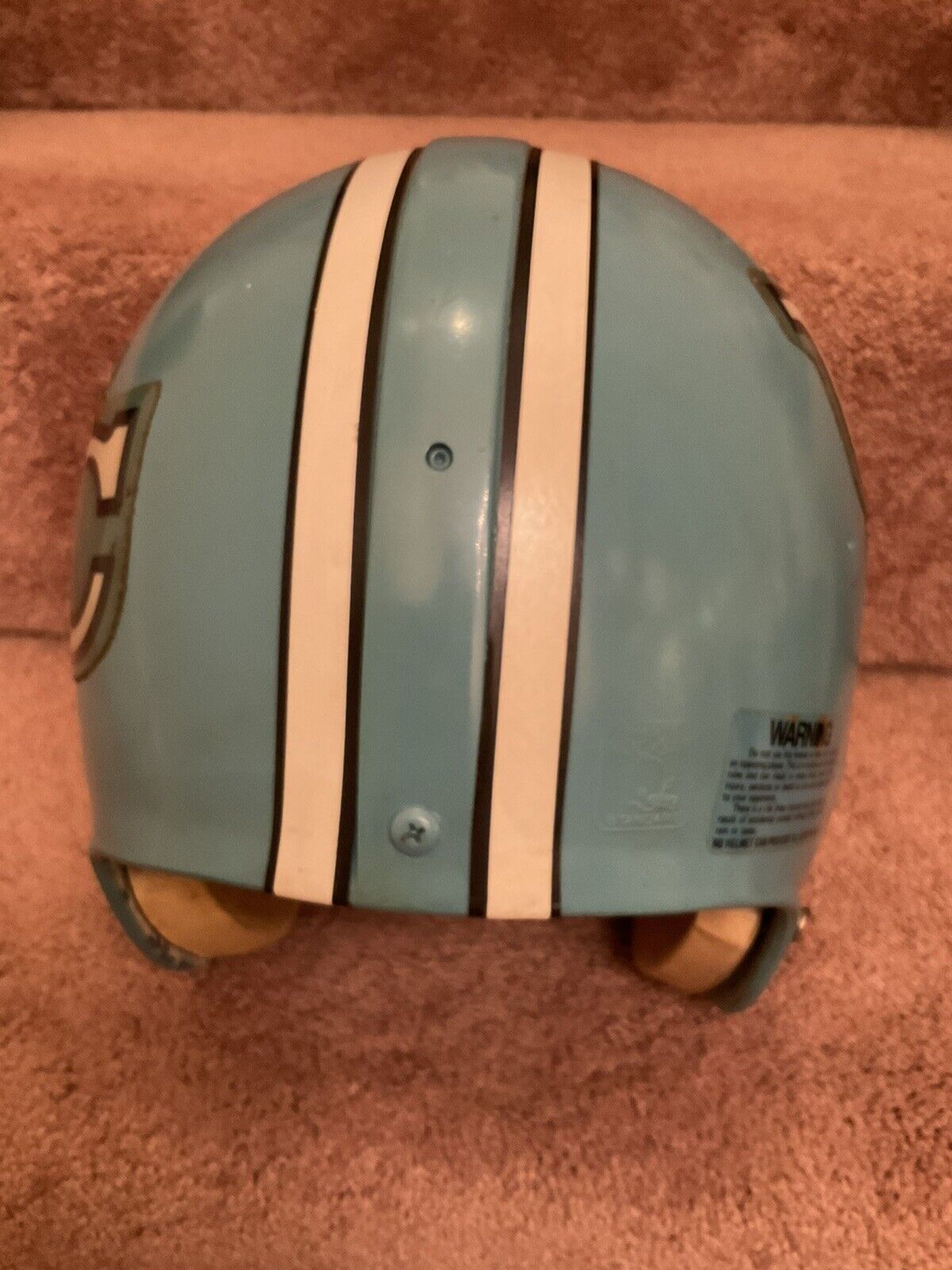 Vintage North Carolina Tar Heels Game Used 1981 Riddell PAC-3 Football Helmet Sports Mem, Cards & Fan Shop:Fan Apparel & Souvenirs:College-NCAA Riddell