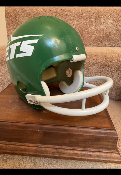Vintage Original Wilson F2101 Football Helmet Custom 1978 New York Jets Sports Mem, Cards & Fan Shop:Fan Apparel & Souvenirs:Football-NFL Wilson   