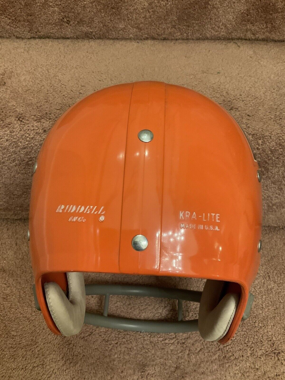 Original Riddell 1970 Cincinnati Bengals Kra-Lite TK2 Game Football Helmet Rare Sports Mem, Cards & Fan Shop:Fan Apparel & Souvenirs:Football-NFL Riddell