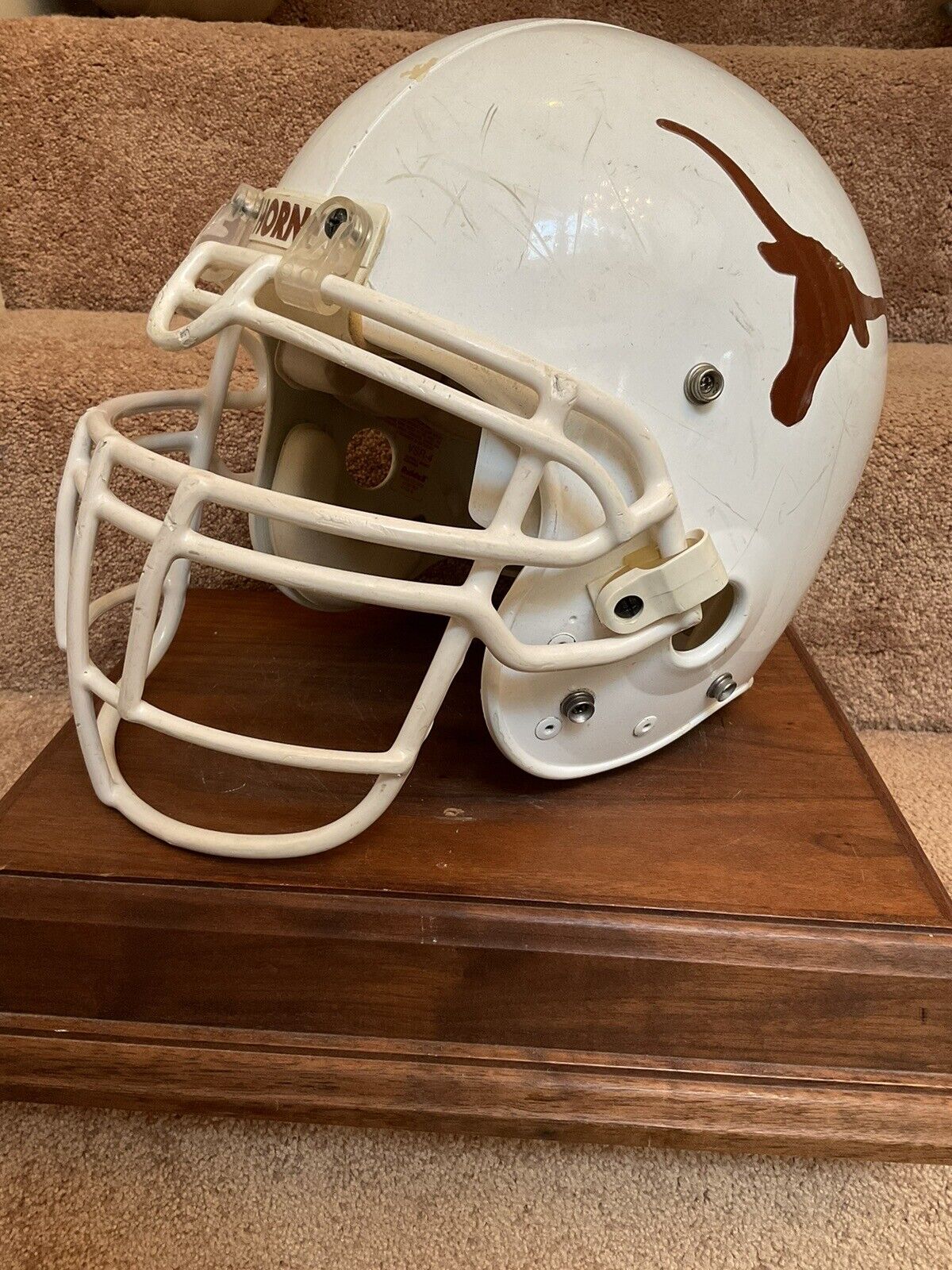 2005 Rose Bowl RIddell VSR-4 Football Helmet Vintage Game Used Texas Longhorns Sports Mem, Cards & Fan Shop:Fan Apparel & Souvenirs:College-NCAA Riddell