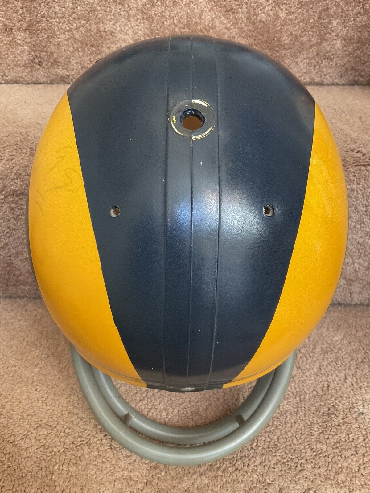 Original Riddell 1973 Los Angeles Rams Kra-Lite TK2 Game Football Helmet Rare Sports Mem, Cards & Fan Shop:Fan Apparel & Souvenirs:Football-NFL Riddell