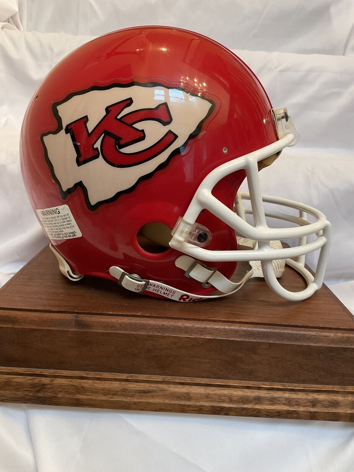 RIddell VSR-1 Football Helmet Officially Licensed Kansas City Chiefs Sports Mem, Cards & Fan Shop:Fan Apparel & Souvenirs:Football-NFL Riddell   