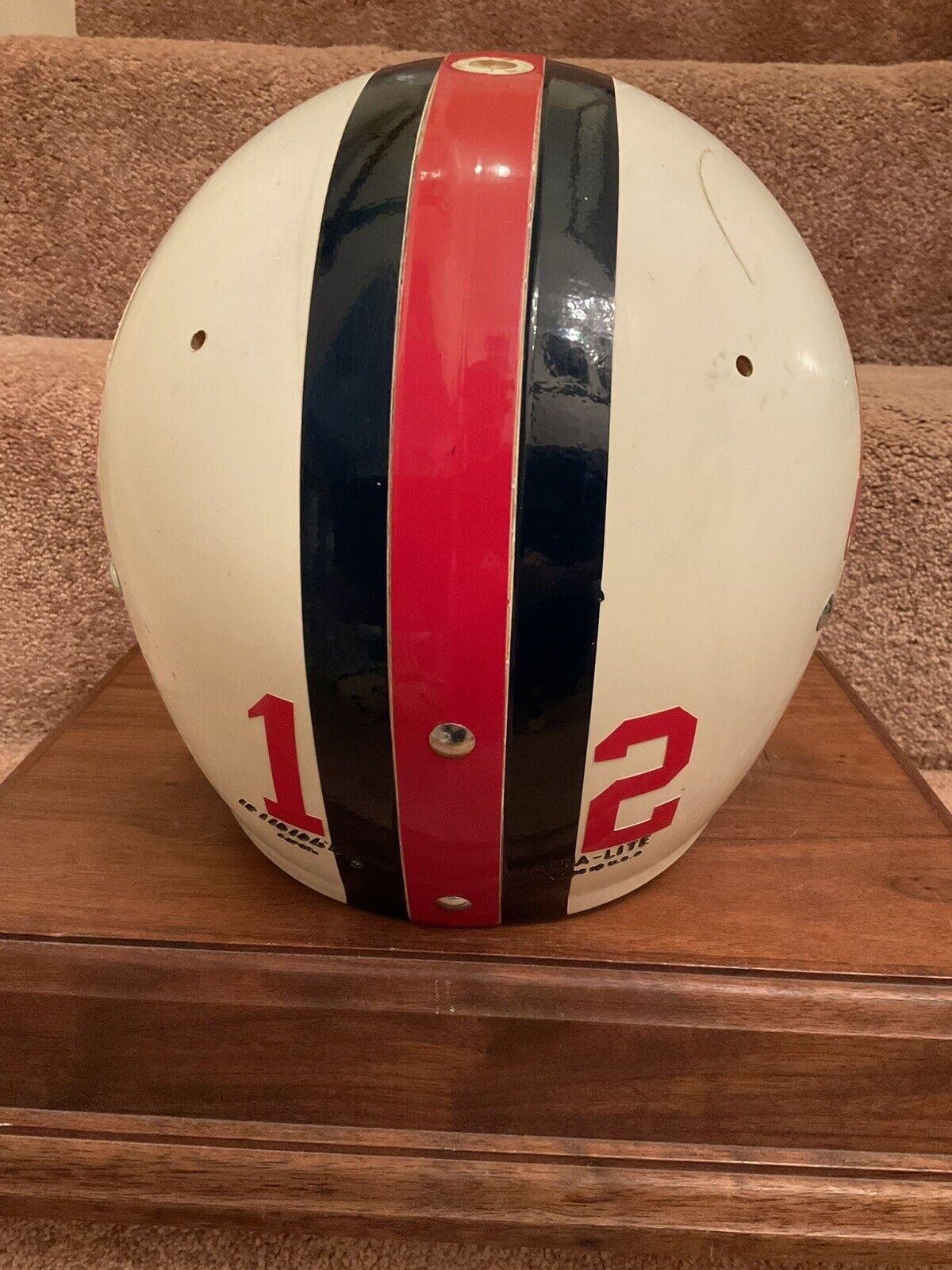 Vintage Original Riddell Kra-Lite TK2 Football Helmet 1971 Buffalo Bills RARE Sports Mem, Cards & Fan Shop:Fan Apparel & Souvenirs:Football-NFL Riddell   