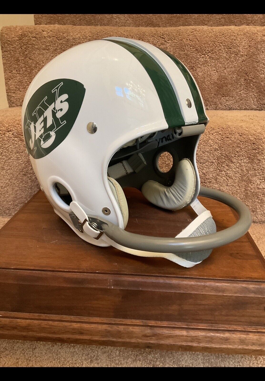 Riddell Kra-Lite RK2 Suspension Football Helmet New York Jets Super Bowl III Sports Mem, Cards & Fan Shop:Fan Apparel & Souvenirs:Football-NFL Riddell