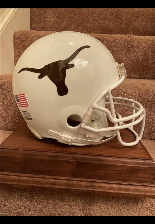 RIddell VSR4 Football Helmet Texas Longhorns Vince Young Tribute Sports Mem, Cards & Fan Shop:Fan Apparel & Souvenirs:College-NCAA Riddell   
