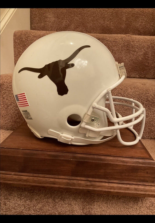 RIddell VSR4 Football Helmet Texas Longhorns Vince Young Tribute Sports Mem, Cards & Fan Shop:Fan Apparel & Souvenirs:College-NCAA Riddell