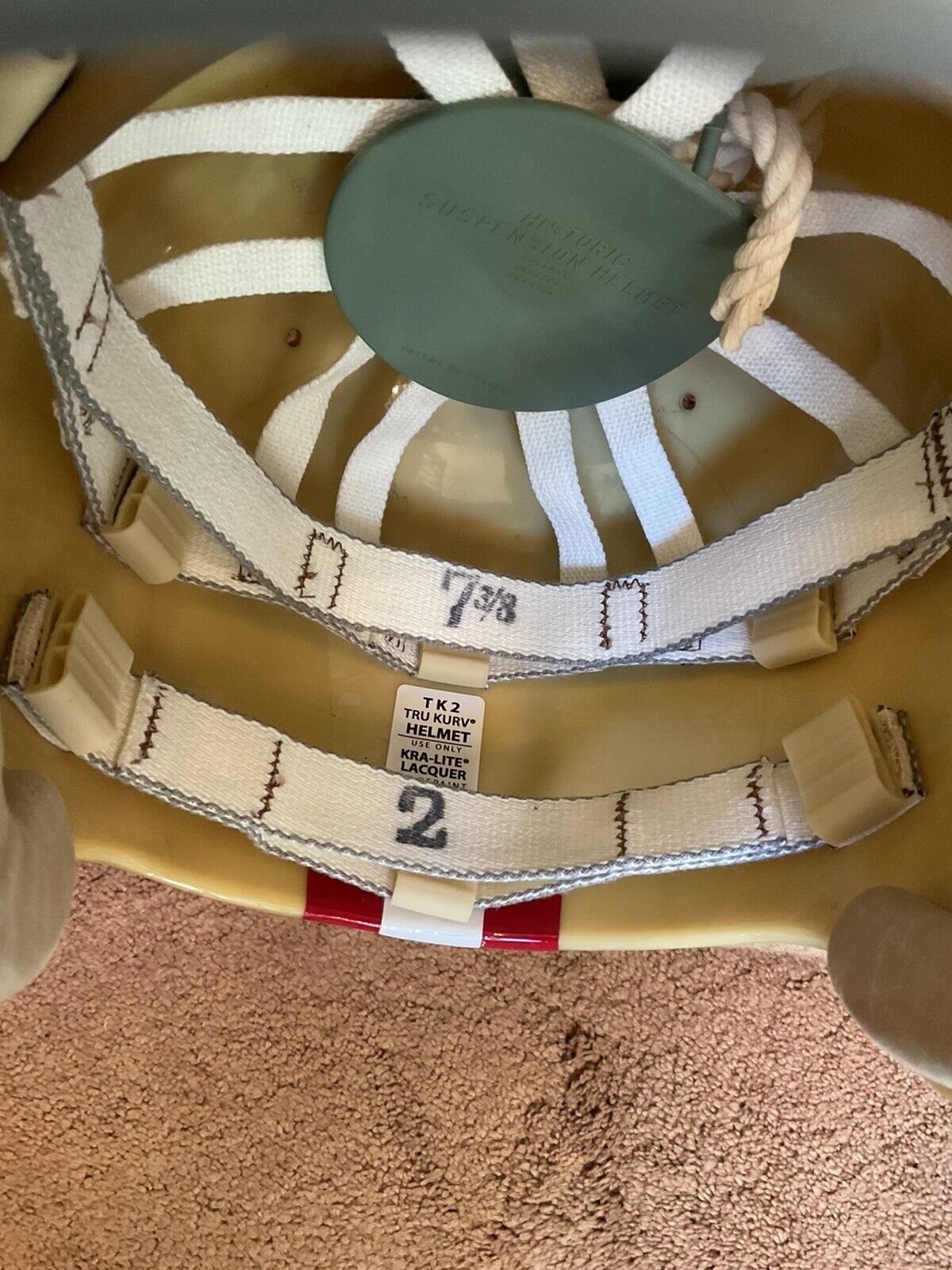 Vintage Riddell Kra-Lite TK2 Football Helmet 1971 San Francisco 49ers NOP Mask Sports Mem, Cards & Fan Shop:Fan Apparel & Souvenirs:Football-NFL Riddell