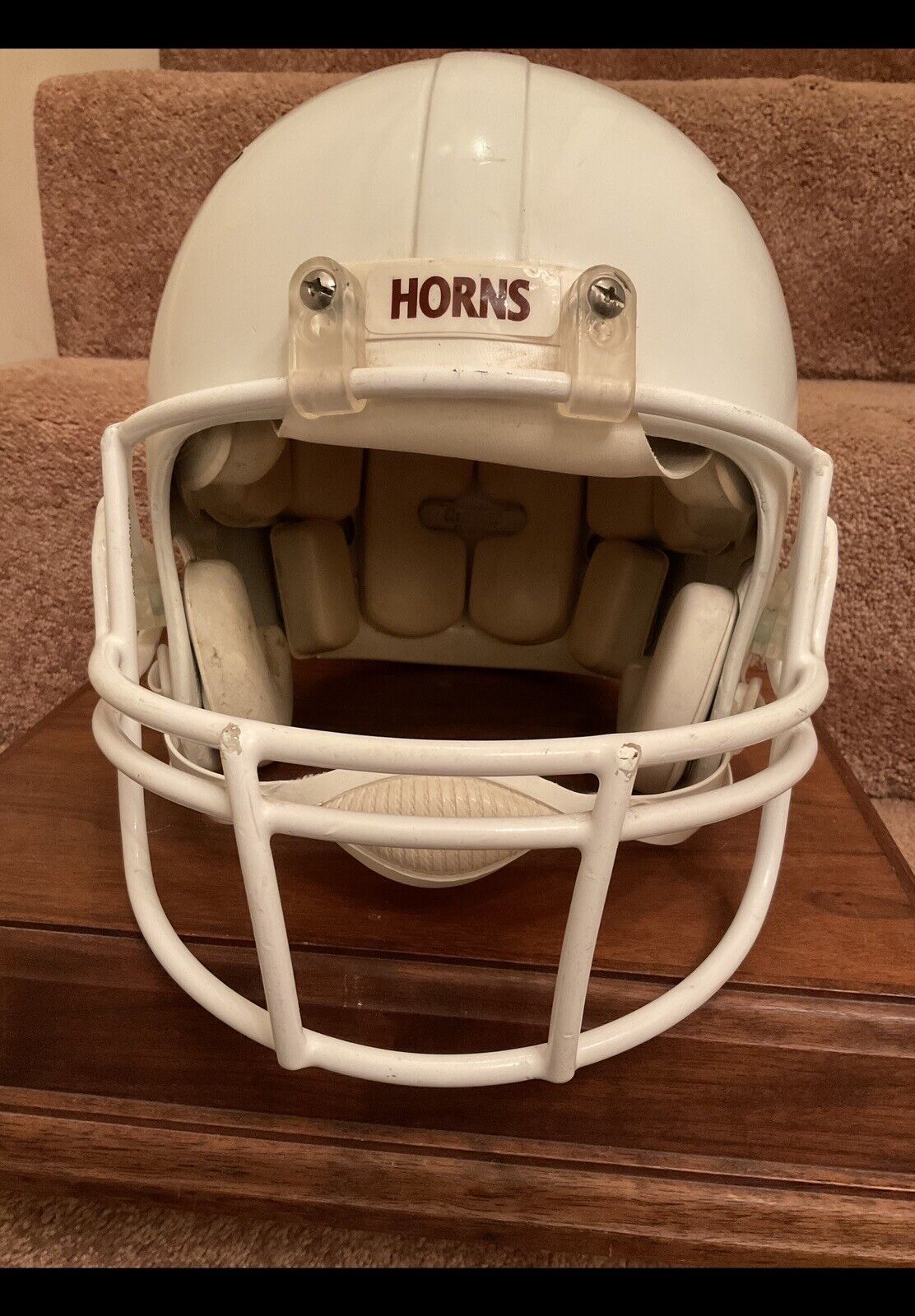 RIddell VSR4 Football Helmet Texas Longhorns Vince Young Tribute Sports Mem, Cards & Fan Shop:Fan Apparel & Souvenirs:College-NCAA Riddell   