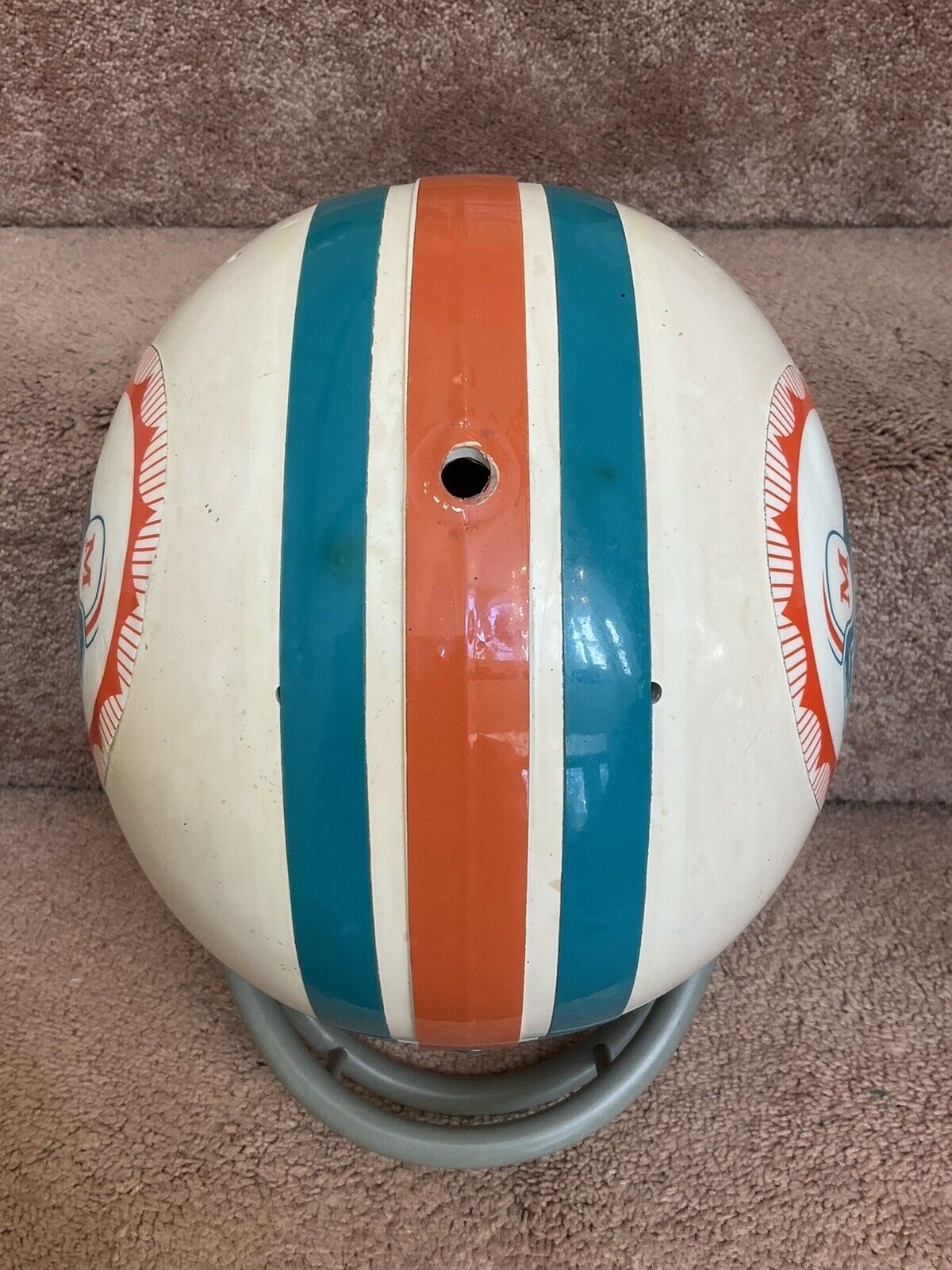 Original Riddell 1972 Miami Dolphins Kra-Lite TK2 Game Football Helmet Perfect Sports Mem, Cards & Fan Shop:Fan Apparel & Souvenirs:Football-NFL Riddell