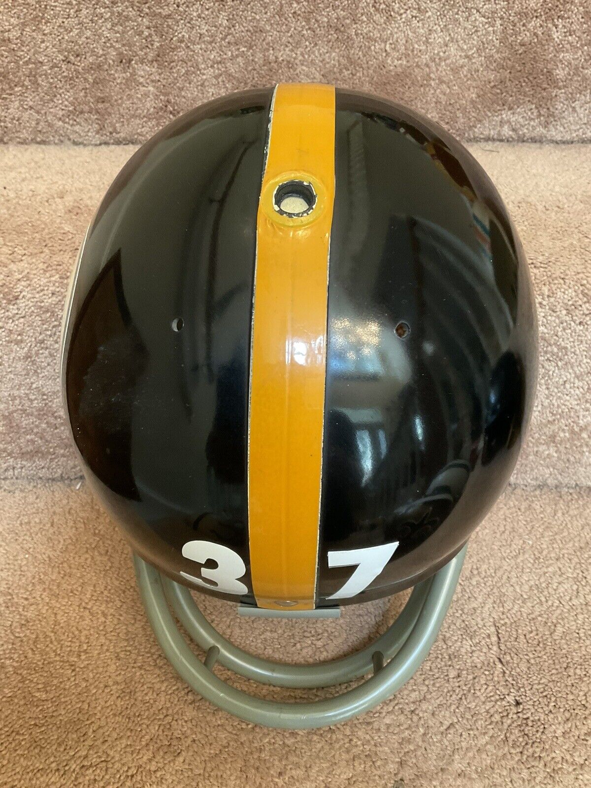 Vintage Riddell Kra-Lite-8 TK2 Football Helmet 1970 Pittsburgh Steelers Rare Sports Mem, Cards & Fan Shop:Fan Apparel & Souvenirs:Football-NFL Riddell