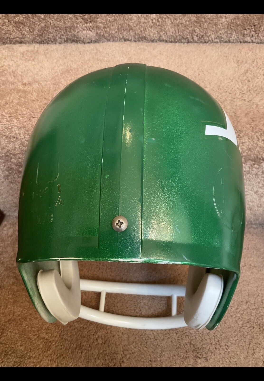 Vintage Original Wilson F2101 Football Helmet Custom 1978 New York Jets Sports Mem, Cards & Fan Shop:Fan Apparel & Souvenirs:Football-NFL Wilson   