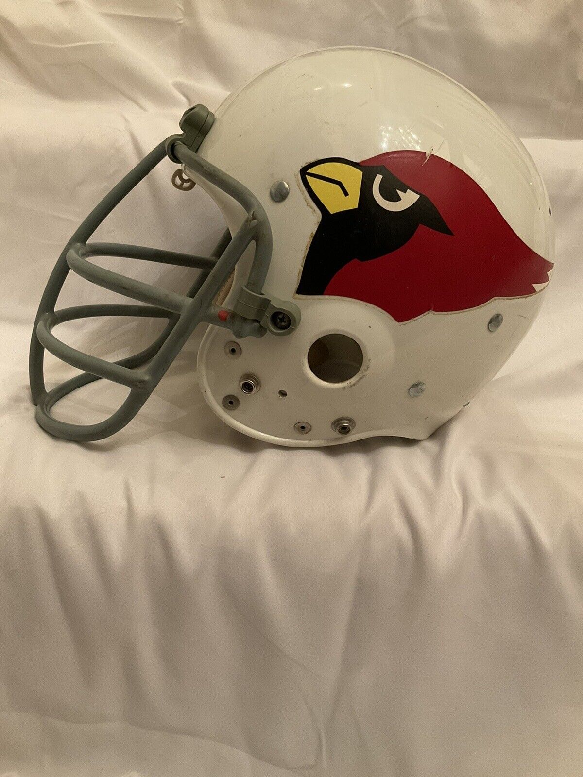 Vintage 1972 Riddell Kra-Lite II Game Used Football Helmet St. Louis Cardinals Sports Mem, Cards & Fan Shop:Fan Apparel & Souvenirs:Football-NFL Riddell