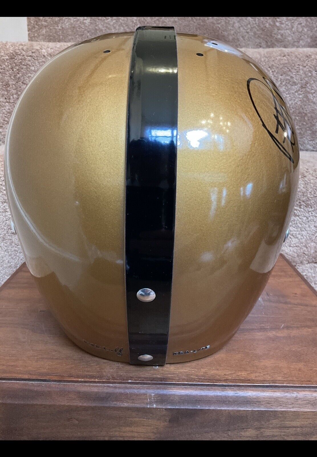 Pete Dawkins Autographed Riddell RT Suspension Football Helmet 1958 Heisman Sports Mem, Cards & Fan Shop:Autographs-Original:Football-NFL:Helmets WESTBROOKSPORTSCARDS