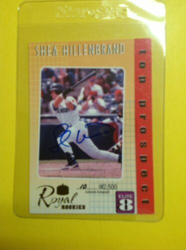 Shea Hillenbrand Auto '00 Royal Rookies RC # 8 / 2500 Sports Mem, Cards & Fan Shop:Sports Trading Cards:Trading Card Singles WESTBROOKSPORTSCARDS