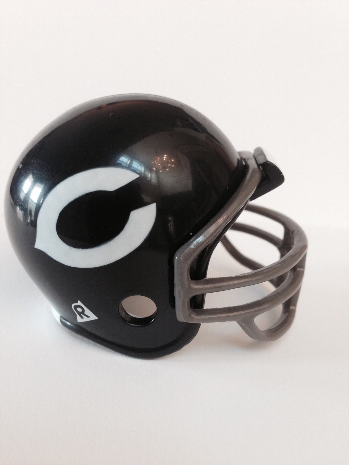 Chicago Bears Riddell NFL Pocket Pro Helmet 1962-1973 Throwback (White "C") from 6-pack Division Set WESTBROOKSPORTSCARDS