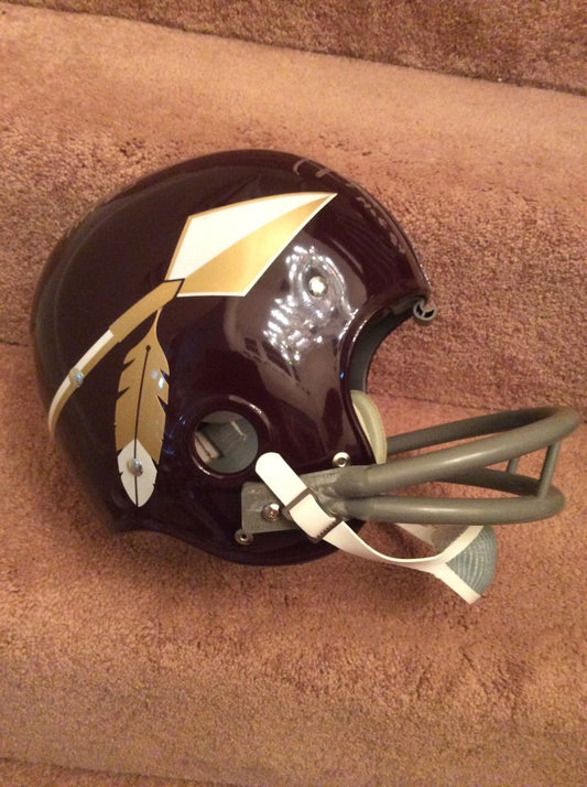 Riddell Classic RK Pro Line Throwback Helmets: Riddell Kra-Lite RK2 Washington Redskins Football Helmet Taylor Mitchell Autograph  WESTBROOKSPORTSCARDS   