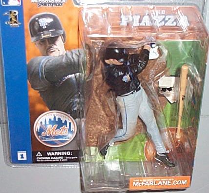 McFarlane Sports Picks MLB Baseball Figurines: Mike Piazza Mets McFarlane Sports Picks WESTBROOKSPORTSCARDS
