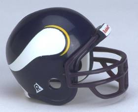 Minnesota Vikings Riddell NFL Pocket Pro Helmet 1985-2006 Throwback  WESTBROOKSPORTSCARDS
