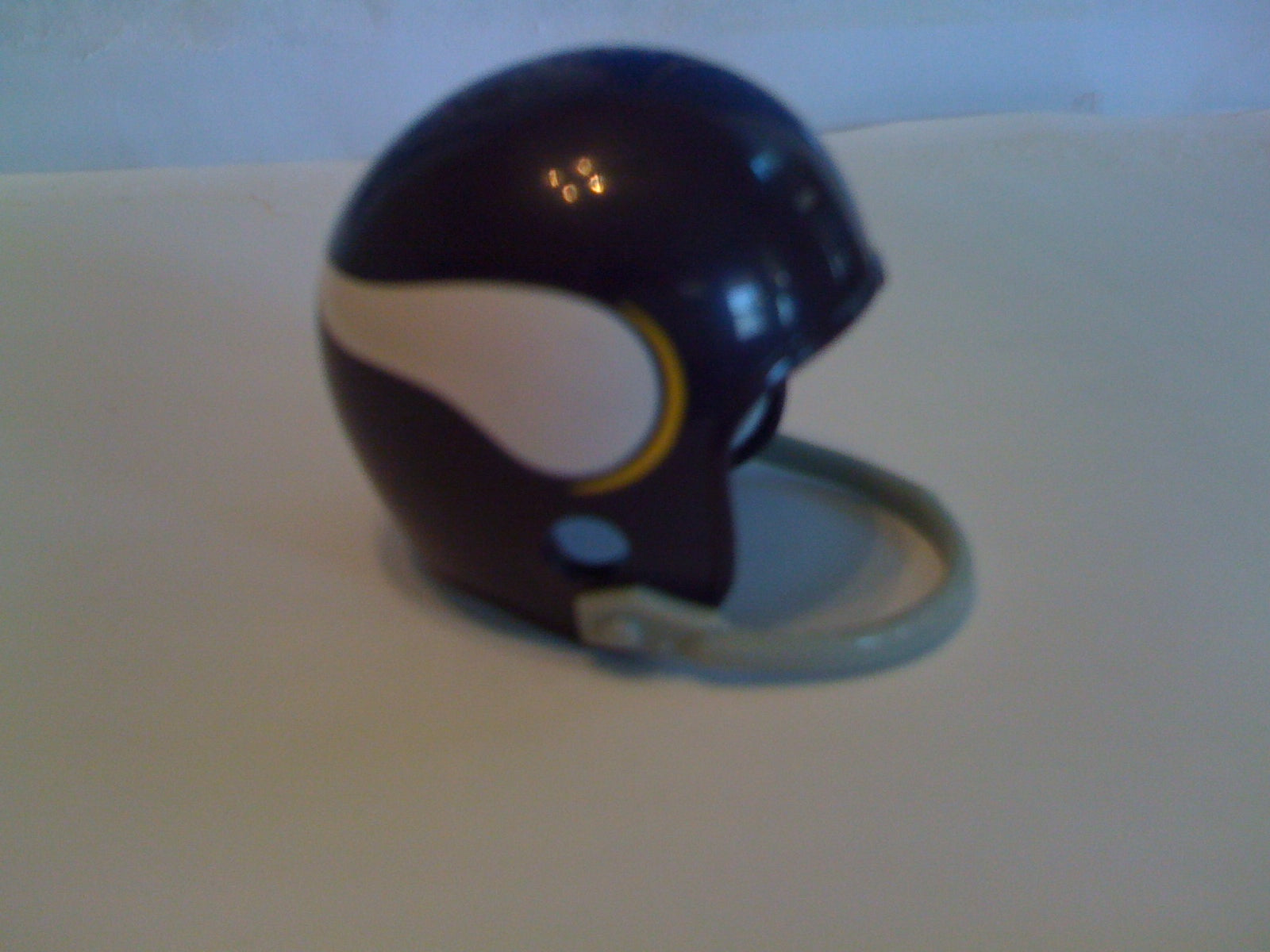 Minnesota Vikings Riddell NFL Single-Bar Pocket Pro Helmet 1961 Custom Throwback  WESTBROOKSPORTSCARDS