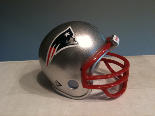 New England Patriots Current Riddell NFL Pocket Pro Helmet (Navy colored Patriot logo)  WESTBROOKSPORTSCARDS   