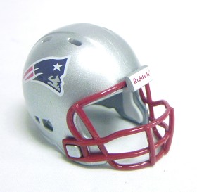 New England Patriots Revolution Riddell NFL Pocket Pro Helmet  WESTBROOKSPORTSCARDS