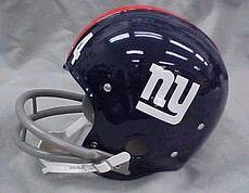 Riddell Classic RK Pro Line Throwback Helmets: New York Giants '61-'74 Classic Riddell RK Throwback Full Size Helmet  WESTBROOKSPORTSCARDS   