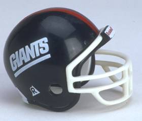 New York Giants Riddell NFL Pocket Pro Helmet 1981-1999 Throwback ("GIANTS" Logo)  WESTBROOKSPORTSCARDS