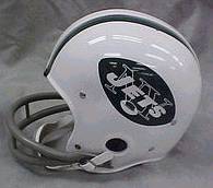 Riddell Classic RK Pro Line Throwback Helmets: New York Jets '65-'77 Classic Riddell RK Throwback Full Size Helmet  WESTBROOKSPORTSCARDS