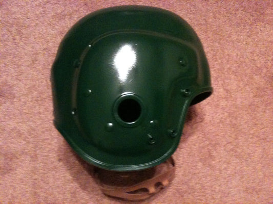 Game Used NFL, Riddell Kra-Lite, and Miscellaneous Helmets: Philadelphia Eagles MacGregor E730G Suspension Helmet circa 1951  WESTBROOKSPORTSCARDS