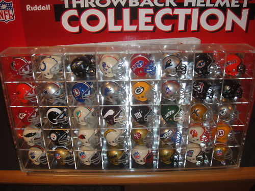 Riddell Series II (2) Throwback Pocket Pro Helmet Set -Complete Set! WESTBROOKSPORTSCARDS