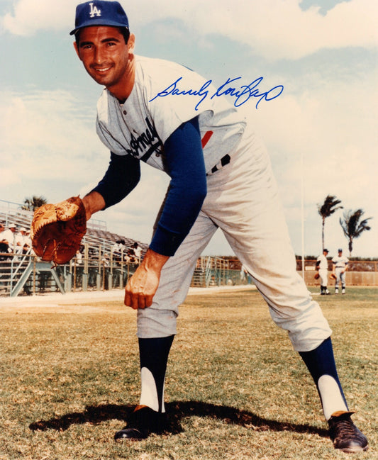 Sandy Koufax Autographed 8 x 10  WESTBROOKSPORTSCARDS