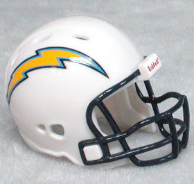 San Diego Chargers Revolution Riddell NFL Pocket Pro Helmet  WESTBROOKSPORTSCARDS   