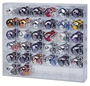 Pocket Pro Helmets Display Case-36 Count Acrylic Display Case WESTBROOKSPORTSCARDS