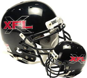 XFL League XFL Authentic Mini Helmet  WESTBROOKSPORTSCARDS   