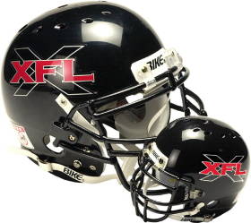 XFL League XFL Authentic Mini Helmet  WESTBROOKSPORTSCARDS